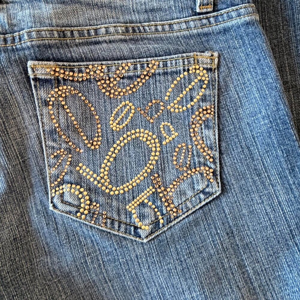 Vintage Low Rise Bebe Jeans - Picture 2 of 6